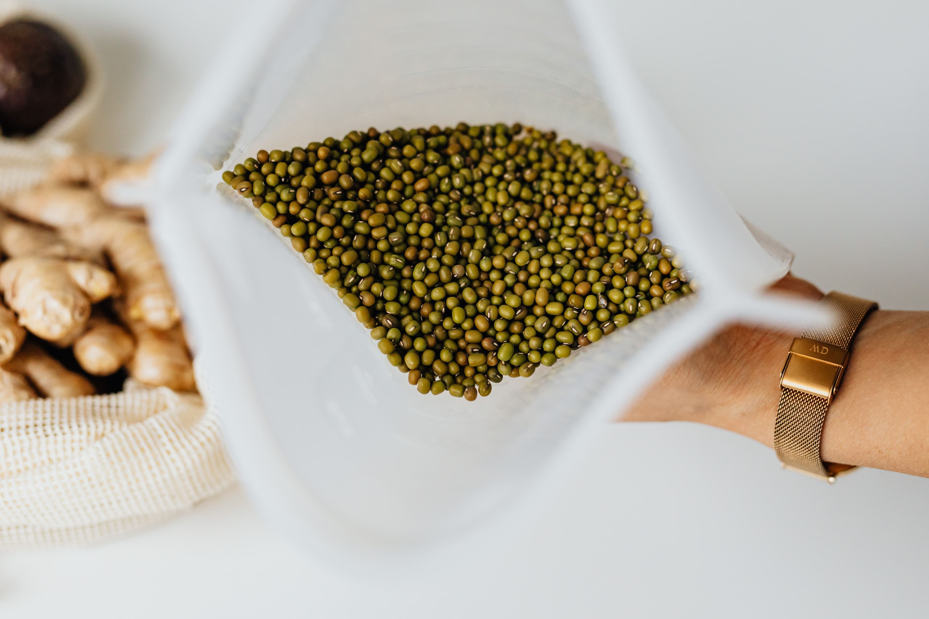 Green Gram - whole dried green mung beans